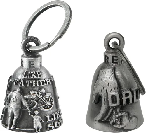 Miniatura 12 de 【Paquete de 2】Campanas de Motocicleta para Motociclista de Buena Suerte Campanas Guardianas de Conducción con Colgador Accesorio de Motocicleta