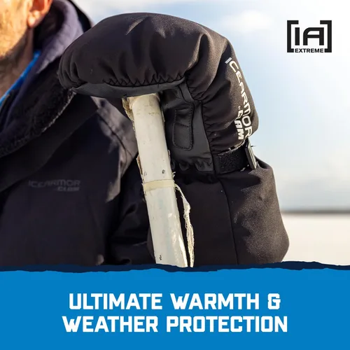 Miniatura 3 de ICEARMOR Extreme Mitts – Waterproof Insulated Ice Fishing Mittens - Thinsulate, Reinforced Palm Cold-Weather Protection