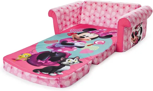 Miniatura 8 de Muebles Marshmallow para niños, sofá de espuma 2 en 1, Minnie Mouse, por Spin Master