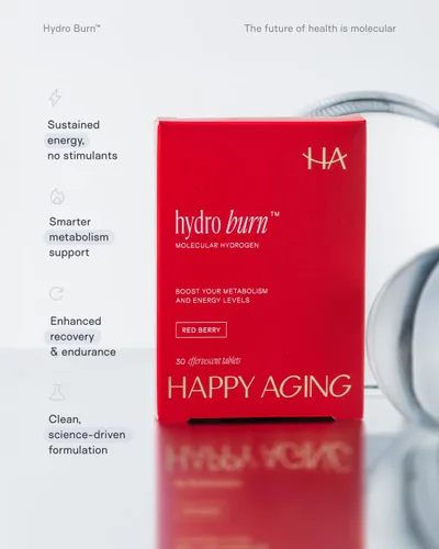 Miniatura 2 de Happy Aging Hydro Burn H2 Tabletas de agua de hidrógeno molecular Energía limpia y apoyo metabólico Hidrógeno molecular con magnesio