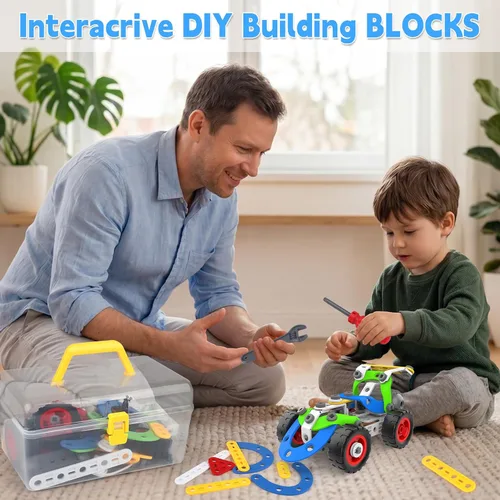 Miniatura 5 de Juguetes eléctricos STEM 10 en 1 para niños de 5, 6, 7, 8, 9 años, regalos de cumpleaños, juguetes educativos de construcción para niños de 4 a 8