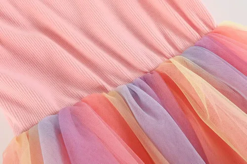 Miniatura 3 de RJXDLT Vestido tutú para niñas pequeñas, vestidos de tul sin mangas