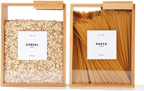 Miniatura 9 de APT 1101 Dispensador de alimentos 2L Organizadores y almacenamiento de cocina Contenedores de alimentos y dispensador de cereales