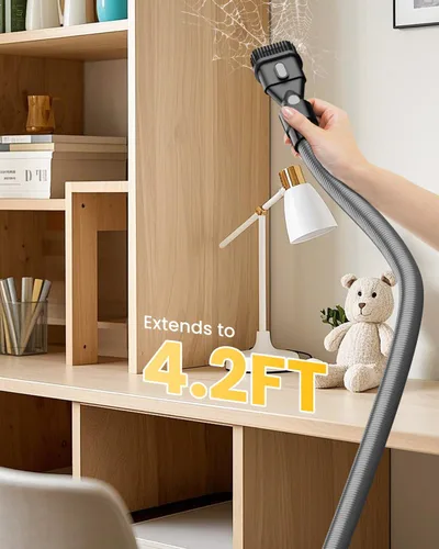 Miniatura 8 de Aspiradora sin cable para batería DeWalt de 20V, aspiradora ligera de palo 7 en 1 con filtro HEPA, succión de 35KPA, motor sin escobillas de 350W, 3