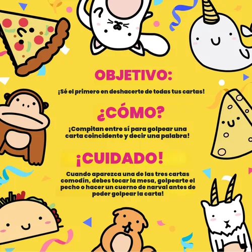 Miniatura 4 de Taco Cat Goat Cheese Pizza Edición Ridículamente Grande Edición Ultra Divertida Juego de Cartas Sobredimensionado para Noche de Juegos Familiares