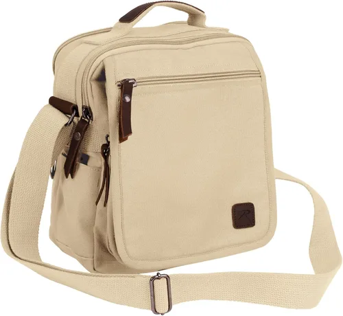 Miniatura 8 de Rothco Bolsa de hombro para el trabajo diario – Bolsa cruzada de lona de algodón resistente – Ideal para el trabajo, viajes, viajes y mucho más