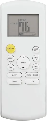 Miniatura 9 de Mando a distancia de repuesto compatible con Midea MRCOOL FRIMEC Klimaire aire acondicionado R57B1/BGE RG52A2/BGEFU1 RG57/BGE RG57A/BGE RG57A1