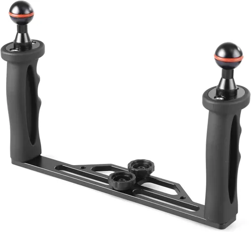 Miniatura 3 de Bandeja estabilizadora de luz de video subacuática, bandeja de aluminio ligera para GoPro OSMO y cualquier otra cámara con orificio de tornillo