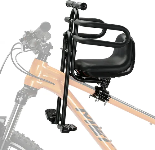 Fediman Asiento infantil ajustable para bicicleta de montaje delantero: comodidad y seguridad, acompaña el viaje de tu hijo