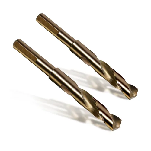 Miniatura 15 de Juego de brocas de cobalto de 1/4 de pulgada, brocas helicoidales M35 Jobber, adecuadas para perforar en metal duro, acero inoxidable, hierro