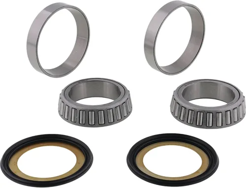 All Balls Racing 22-1031 - Kit de juntas de rodamiento de vástago de dirección compatible con/reemplazo para Kawasaki Suzuki