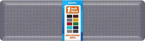StepRite Tapetes de cocina de 1 pulgada de grosor para el piso, alfombras de cocina antifatiga, antideslizantes, alfombra de cocina impermeable de