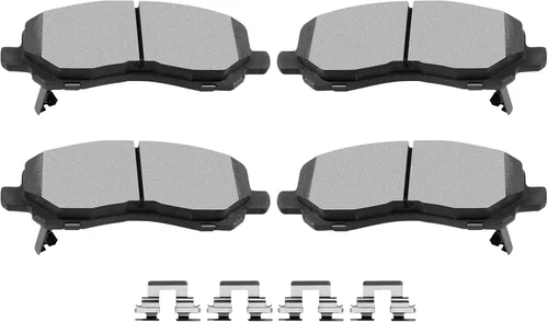 Miniatura 14 de Pastillas de freno, ECCPP D465 D537 8 piezas de kits de freno de cerámica aptos para 1997 1998 1999 para Acura CL, 1991-1997 para Honda para Accord