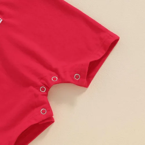 Miniatura 13 de FYBITBO Ropa de bebé niño niña Santa manga larga mono mameluco recién nacido primera Navidad traje de una pieza
