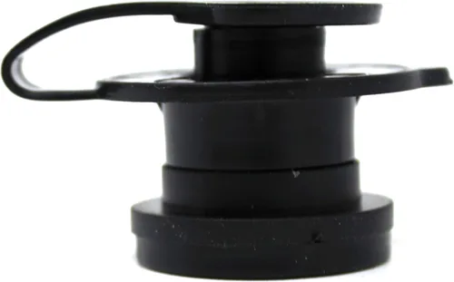 Aftermarket - Conjunto de tapón de drenaje de enfriador de eje estándar negro de 1 pulgada compatible con enfriadores Coleman