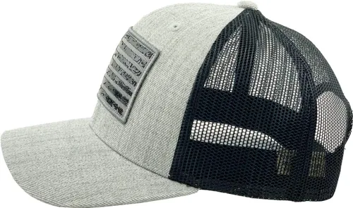 Miniatura 206 de KBETHOS Tactical Operator Collection USA Fishing Mesh Ballcap Flag Patch America Outdoors Trucker Baseball Cap