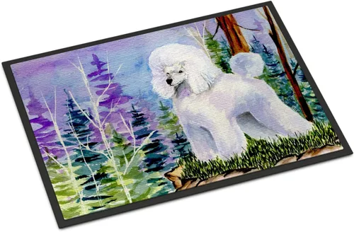 Miniatura 132 de Caroline's Treasures SS8220MAT - Felpudo afgano de 18 x 27 pulgadas, para interiores y exteriores, para entrada, antideslizante, lavable, de pelo