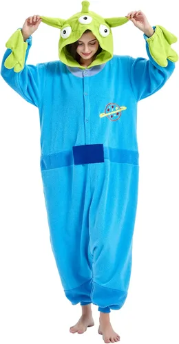 Pijama unisex para adultos, disfraz de animal de una pieza, disfraz de Halloween, Navidad, ropa de dormir