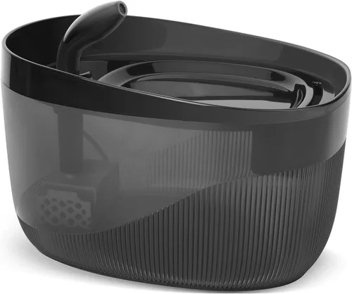 Fuente de agua para gatos de 74 oz/2.2 L, dispensador automático de agua para mascotas para interiores con bomba ultra silenciosa, 2 modos de flujo,