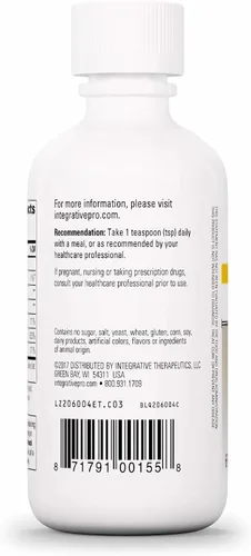 Miniatura 3 de Integrative Therapeutics Hierro líquido – Suplemento de apoyo energético* – con vitamina B12 y folato – Suplemento líquido para mayor comodidad