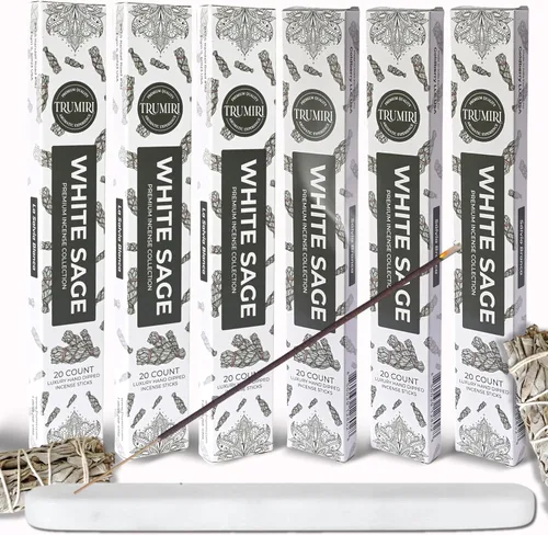 Miniatura 60 de Barritas de incienso de olíbano y mirra - Total 40 barritas de incienso - Paquete doble de 20 barritas de incienso - Inciensos - Inscents - Mirra