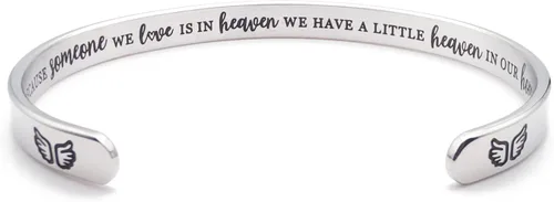 Miniatura 17 de Dczosily Pulseras inspiradoras para mujer, de acero inoxidable, pulseras motivacionales, regalos personalizados para mejores amigas