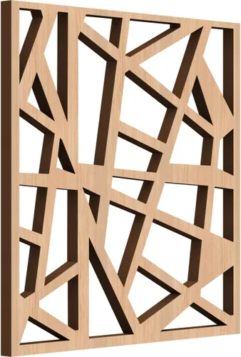 Miniatura 22 de Ekena Millwork WALW08X08X0250HSBRO - Paneles de pared de madera con calado decorativo extra pequeño Harrisburg, roble rojo rojo (Red Oak)