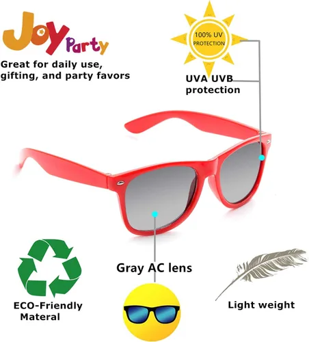 Miniatura 18 de EYEGLA - Lentes de sol al por mayor para adultos, regalos para fiestas, estilo retro, tonos clásicos