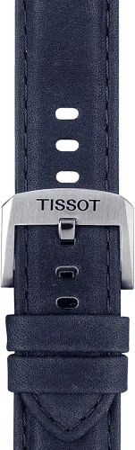 Miniatura 2 de Correa de reloj Tissot de piel negra, 20 (Modelo T852046831)