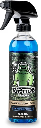 Riptide Armory Limpiador de Armas Avanzado 16oz - Limpiador de Armas Multiusos Dirigido a Depósitos de Carbono, Metales y Residuos - Eficaz en Todas
