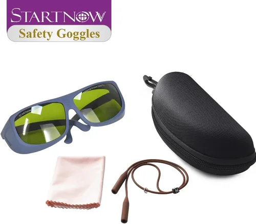 Miniatura 9 de STARTNOW Gafas de seguridad láser 1064nm para grabado láser Soldadura Protección ocular OD6+escudo protector Galsses