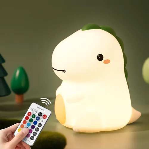 Miniatura 9 de Luz nocturna de conejo para niños, luz nocturna de conejo regulable de 3 niveles, 1200 mAh de silicona suave, lindo regalo de conejo de Pascua