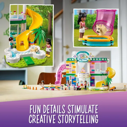 Miniatura 3 de LEGO Friends Pet Day-Care Center 41718 - Juego de juguetes de construcción para niños, niñas y niños a partir de 7 años (593 piezas)