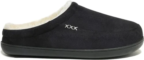 Miniatura 4 de NewDenBer Men's Warm Memory Foam Suede Plush Lined Slip on Indoor Outdoor Clog House Slippers