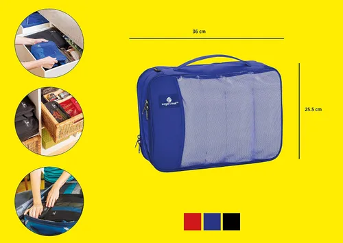 Miniatura 6 de Eagle Creek Pack-It Clean Dirty Half Cube - Pequeño, Azul mar, Pack-it Clean Dirty Half Cube