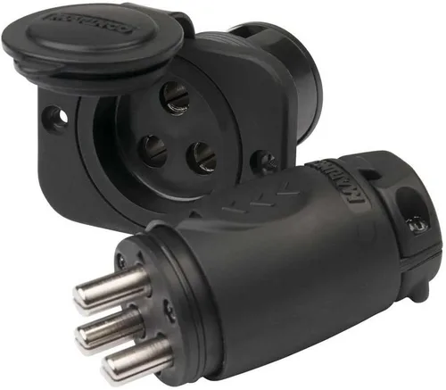 Marinco Enchufe y receptáculo del motor de arrastre 12VCPS3 70A