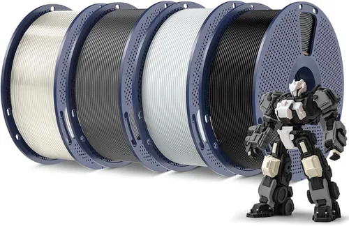Miniatura 23 de SUNLU - Filamento PLA Plus para impresora 3D, 1.75 mm, bobina de 1 kg (2.2 lb), enrollado de forma ordenada, precisión dimensional ±0.02 mm