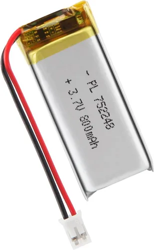 Miniatura 66 de 652030 Batería Lipo de 3.7V 350mAh 652030 Cargable Paquete de Batería de Polímero de Litio con Conector JST PH2.0mm para Dispositivo Electrónico