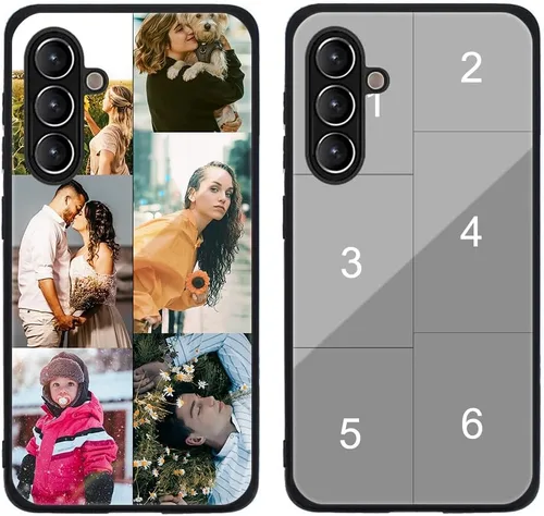 Miniatura 583 de Funda de teléfono personalizada para Samsung Galaxy S22+ / S22 Plus 5G, funda de TPU suave de vidrio templado antiarañazos personalizada con foto