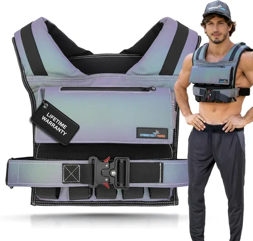 Miniatura 10 de Weighted Vest Adjustable for Men and Women – Workout Weight Training Vest for Fitness, Running, Strength, Exercise & Cross Training