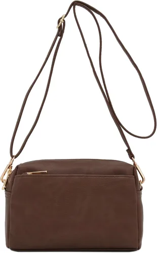 Miniatura 130 de FashionPuzzle Triple Zip Small Crossbody Bag
