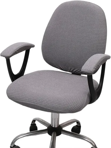 Miniatura 43 de Melaluxe Funda para silla de oficina con fundas para reposabrazos, funda elástica universal para silla de escritorio, fundas para silla