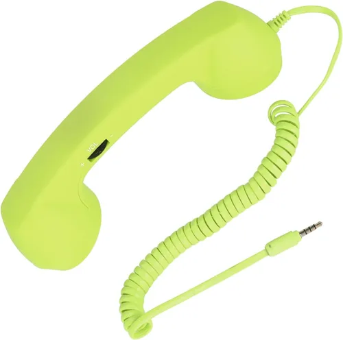 Auricular retro para teléfono celular, auriculares antiguos para responder llamadas, colgar llamadas, rechazar llamadas, rechazar, redireccionar,
