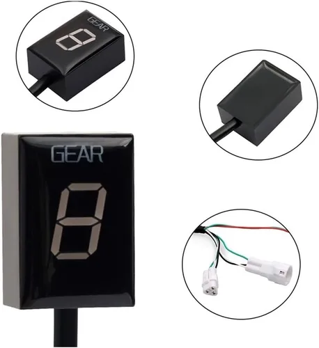 Miniatura 6 de Motorcycle Gear Display Digital Meter for YZF R1 R6 FZ8 MT03 MT-01 FZS1000 for Fazer XJR400 FZ400 FZ 8 XV1900A YS250 XV1600A XJ6 Speed Display Gear