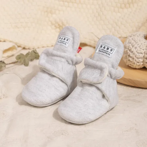 Miniatura 123 de Sawimlgy - Botines de algodón antideslizantes para recién nacido, con agarre, para cuna o para el invierno