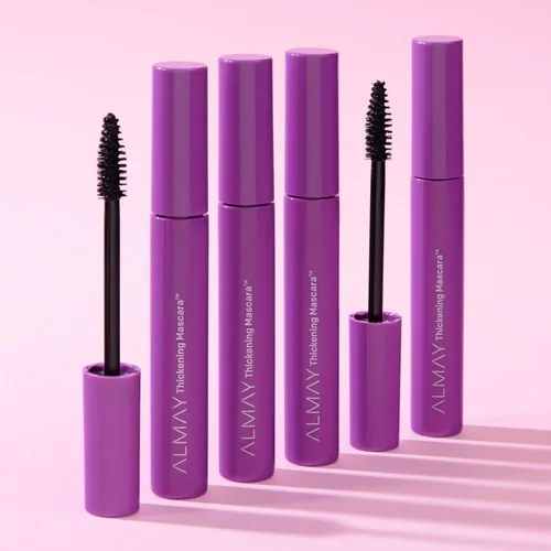 Miniatura 3 de Almay Máscara de pestañas, engrosamiento, volumen y longitud, maquillaje de ojos con aloe y vitamina B5, hipoalergénico, sin fragancia, probado por