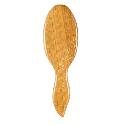 Miniatura 2 de TAN MUJIANG Cepillo de pelo Iroko Wood Scalp Massage YM