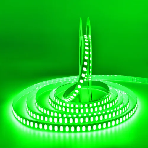 Miniatura 20 de Tira de luces LED AC110-130V, regulable, 10,000 lúmenes, 16.4 pies, SMD 2835, 600 LED, impermeable, IP44, tira de cinta, más brillo que las tiras