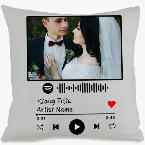 Miniatura 8 de Pillow Case Featuring one Photo and Custom Message Giving Your Space Unique Style and Presenting a Warm Gift Option