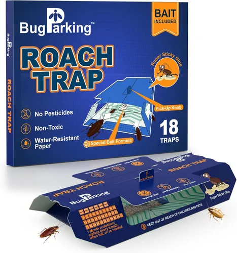 Miniatura 9 de Trampas para cucarachas para interiores, trampas de pegamento adhesivo para cucarachas, trampas para cucarachas, trampas para interiores y casas